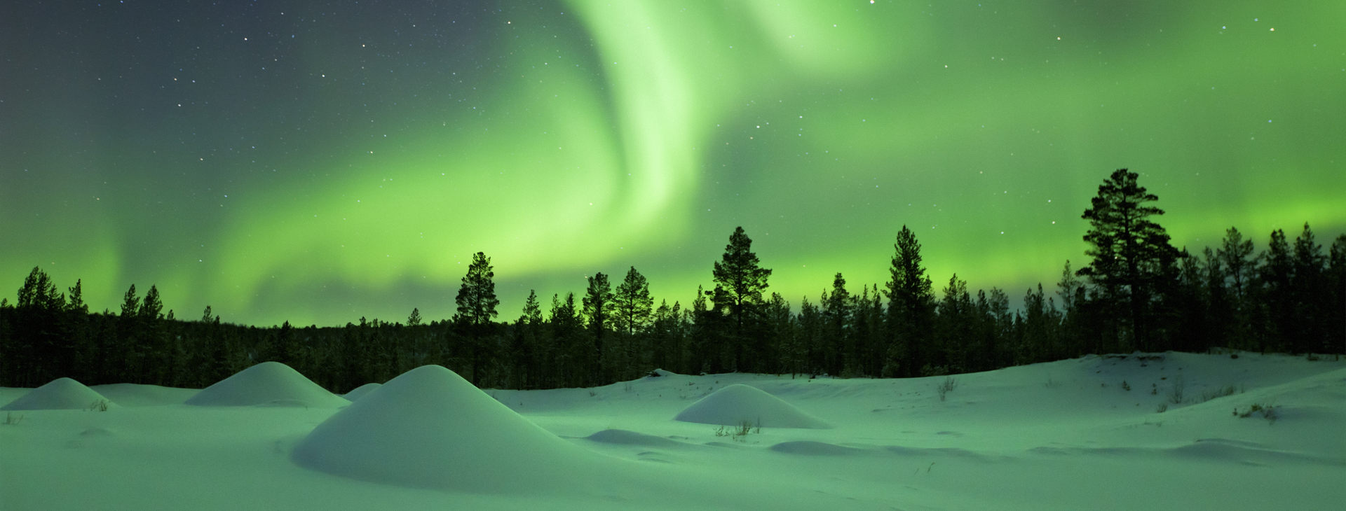 Finlandia zorza polarna