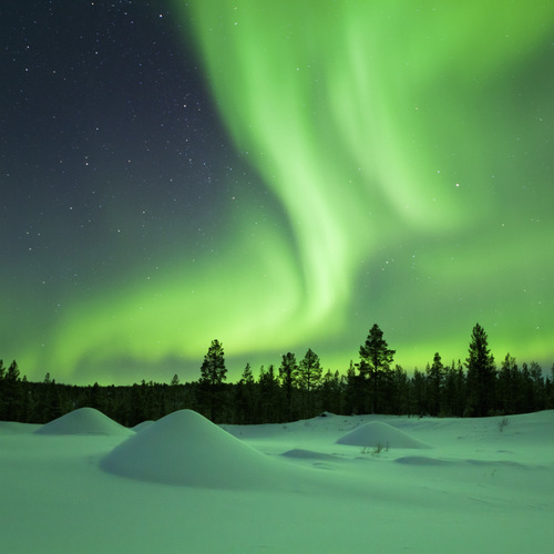 Finlandia zorza polarna